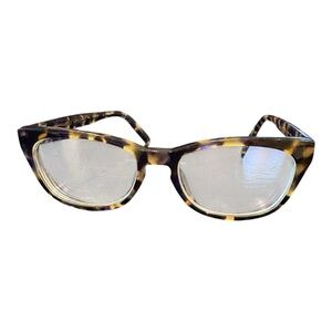 Warby Parker Eyeglasses Finch 252 Tortoise with Rectangular Frame 52-18 140 JB6